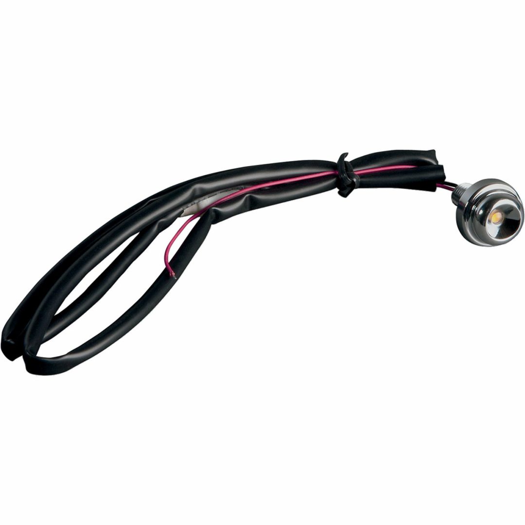 Blinkers Lucifer Lights Klar/Krom CYCLE VISIONS LIGHT LUCIFER RED CHR