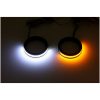 Blinkers Med Led-varselljus Wrap-arounds™ Rökfärgad/Krom CUSTOM DYNAMICS Accentbelysning – miniatyr 2