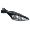 Blinkers Micro Rhombus Extreme Klar/Svart KELLERMANN MICRO RHOMB EX, BLK FL/RR – miniatyr 2
