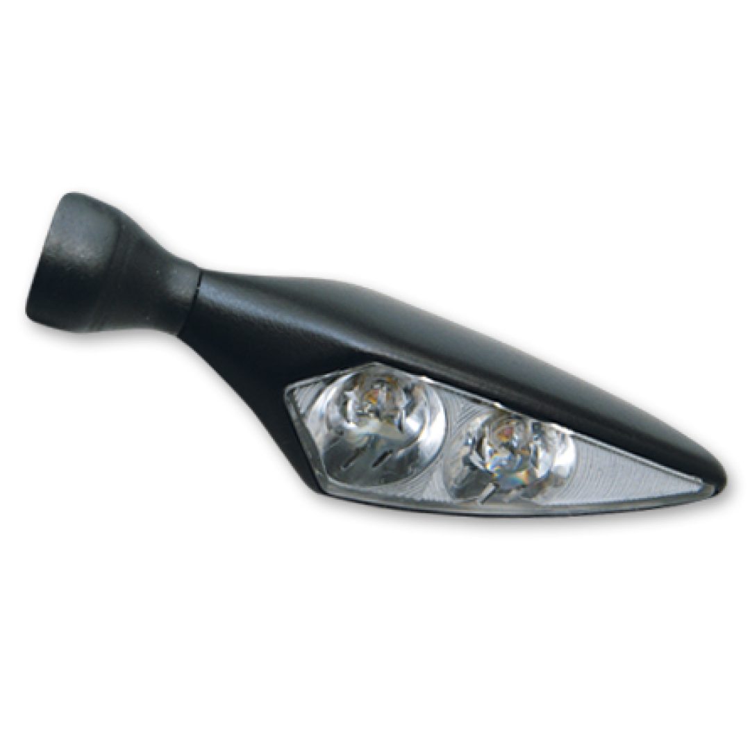 Blinkers Micro Rhombus Extreme Klar/Svart KELLERMANN MICRO RHOMB EX, BLK FL/RR – bild 2