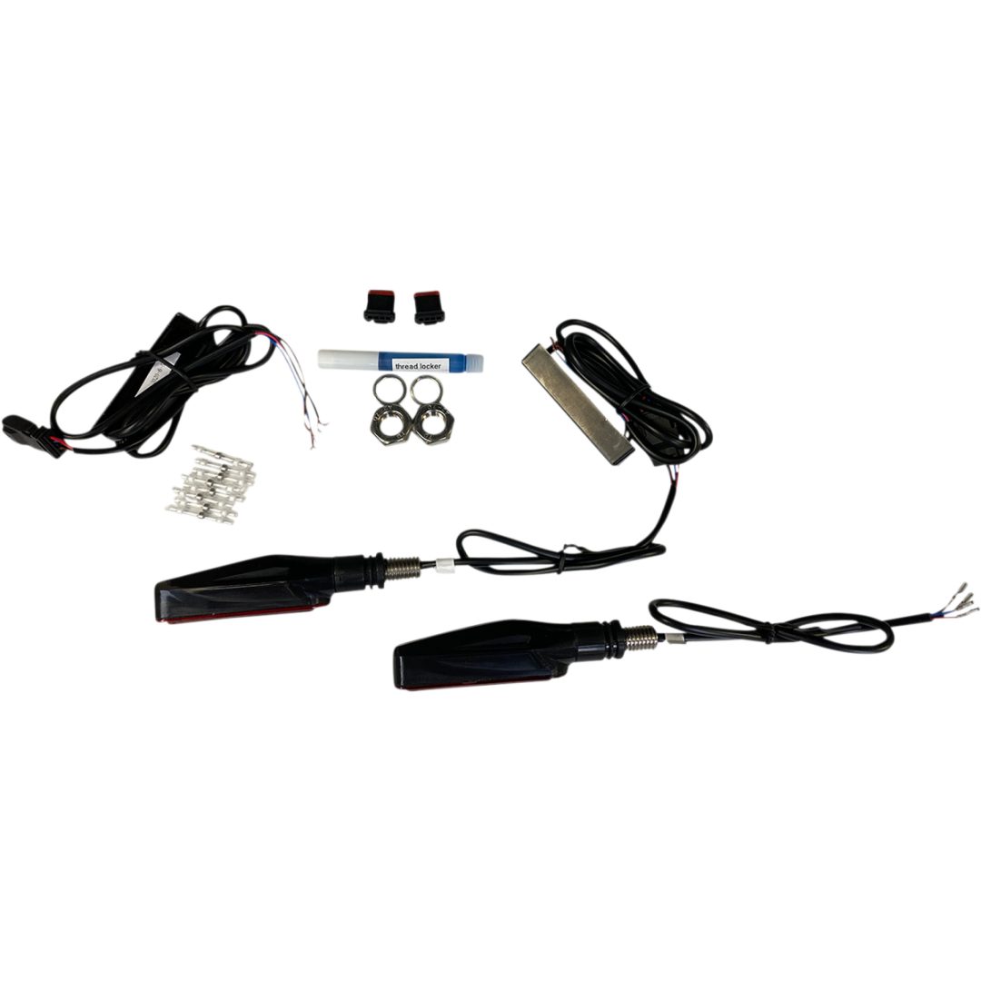Blinkers Mini Led Bak Röd CUSTOM DYNAMICS Blinkers