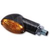 Blinkers Mini smart Cateye Glödlampa Svart/Rökt HIGHSIDER – miniatyr 4