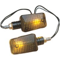 Blinkers Mini-stalk Universal Rökfärgad/Kolfiber K&S Technologies
