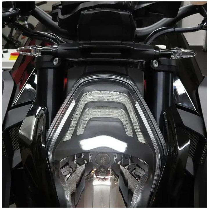 Blinkers Mo-blaze Ice Klar/Svart/Anodiserad MOTOGADGET Blinkers – bild 2