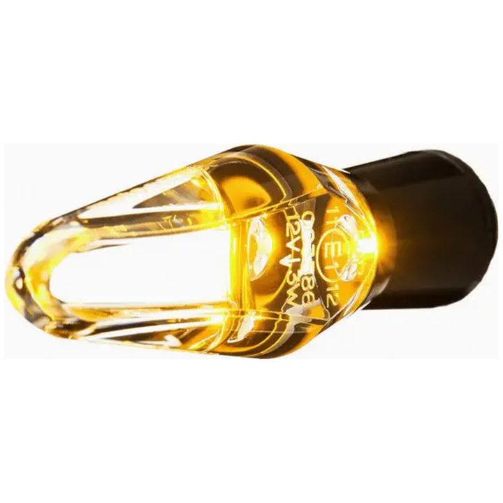 Blinkers Mo-blaze Ice Klar/Svart/Anodiserad MOTOGADGET Blinkers – bild 4