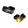 Blinkers Nano med positionsljus Svart HEINZ BIKES – miniatyr 1