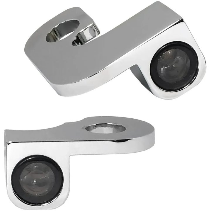 Blinkers Nano Series Styre Amber/Klar/Krom HEINZ BIKES Blinkers – bild 3