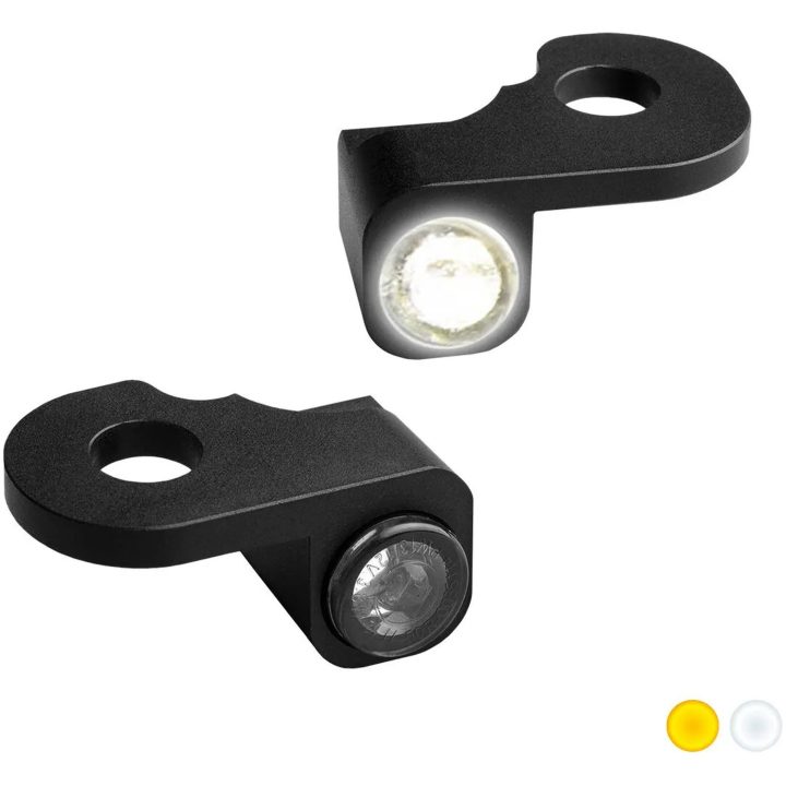 Blinkers Nano Series Styre Amber/Klar/Svart HEINZ BIKES Blinkers – bild 3