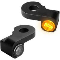 Blinkers Nano Series Styre Amber/Klar/Svart HEINZ BIKES