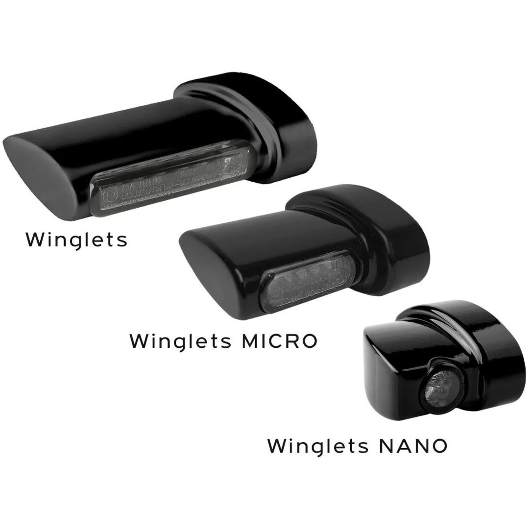 Blinkers Nano Series Winglets Svart HEINZ BIKES Blinkers – bild 7