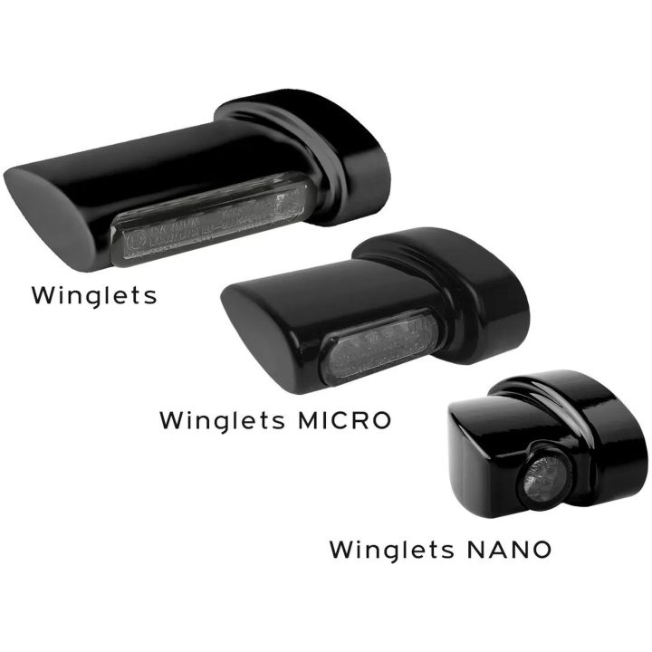 Blinkers Nano Series Winglets Svart HEINZ BIKES Blinkers – bild 7