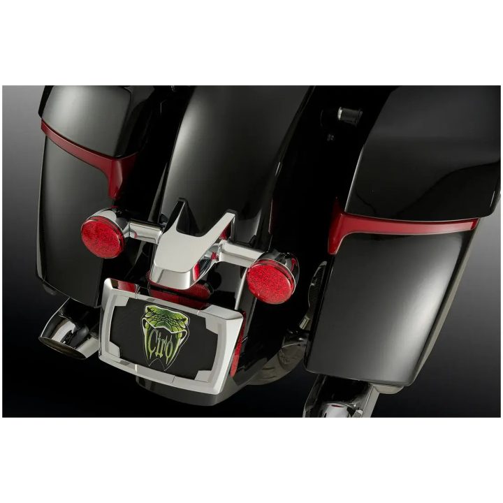 Blinkers Och Lampor Saddlebag Red Lens Röd CIRO Sadelväska lampa – bild 5