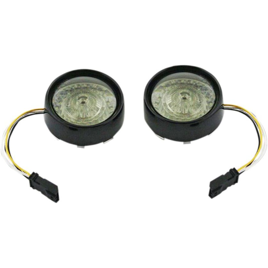 Blinkers Probeam® Ringz Bullet Bezel Led Rökfärgad/Svart CUSTOM DYNAMICS Blinkersenhet