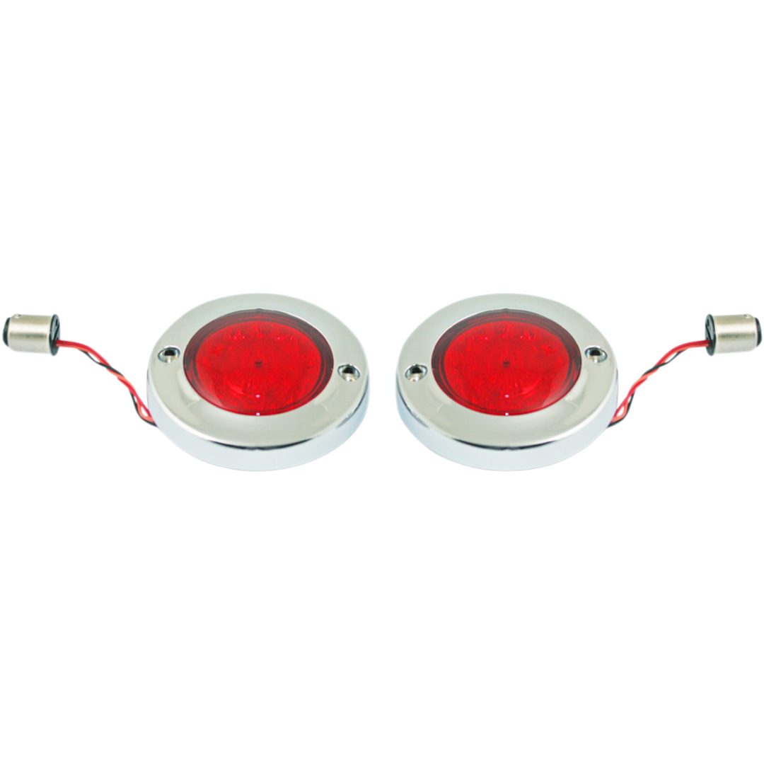 Blinkers ProBEAM Röd/Krom CUSTOM DYNAMICS