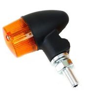 Blinkers Rund Aluminium Kropp E-märkt Orange/Svart/Satin K&S Technologies