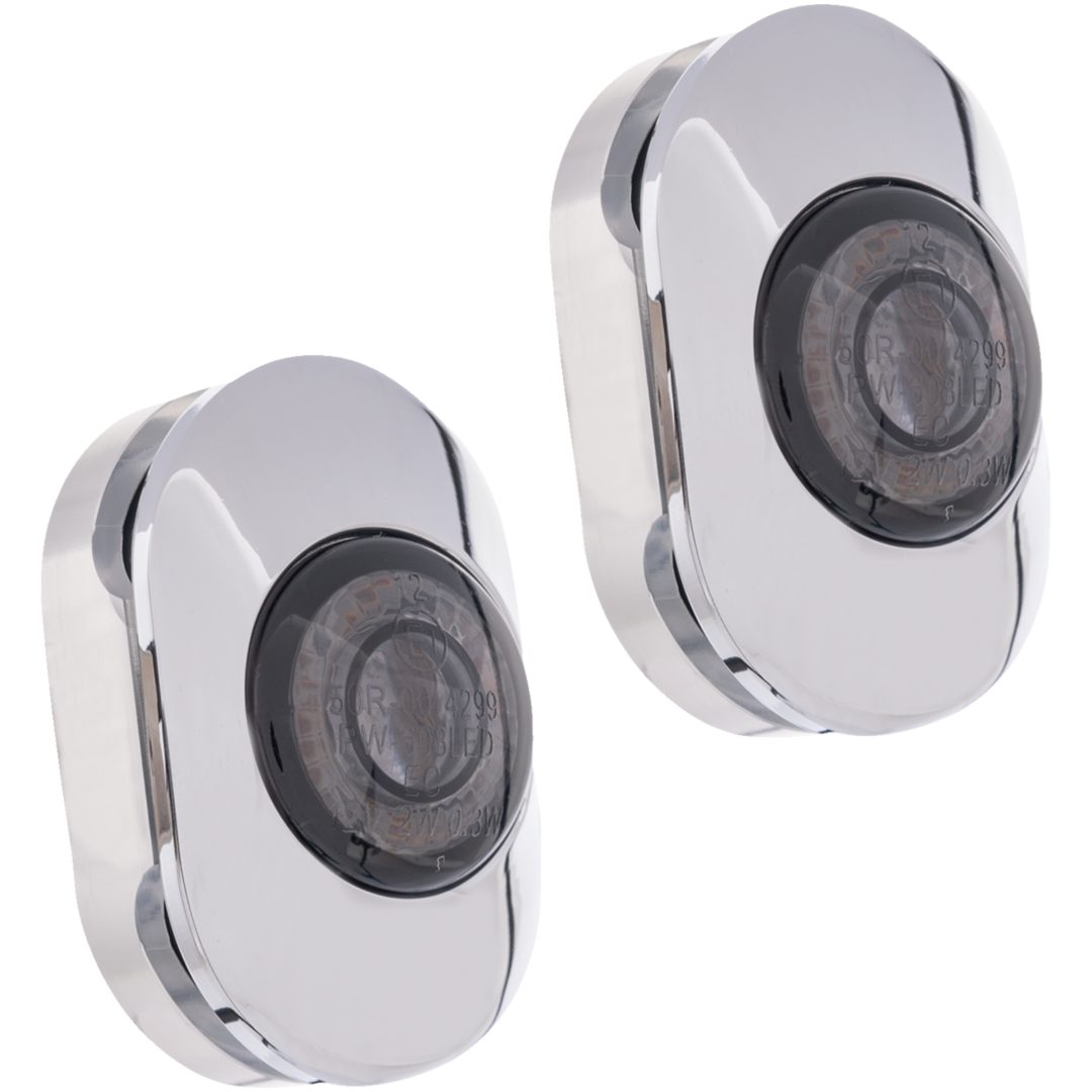 Blinkers Sleek Krom KODLIN MOTORCYCLE Accentbelysning