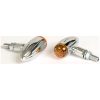 Blinkers smart Micro-Bullet Krom/Orange Glödlamps E-märkt HIGHSIDER – miniatyr 5