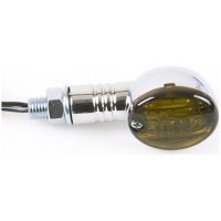Blinkers smart Micro-Flash Glödlampa Mini Krom/Rökt E-märkt HIGHSIDER
