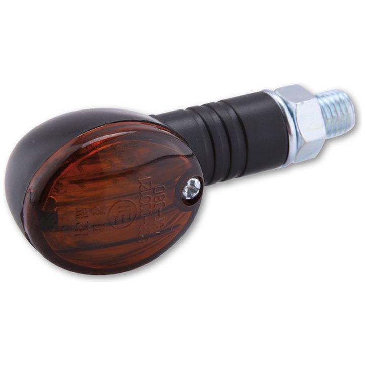 Blinkers smart Micro-Flash Mini Glödlampa Svart/Rökt HIGHSIDER – bild 2