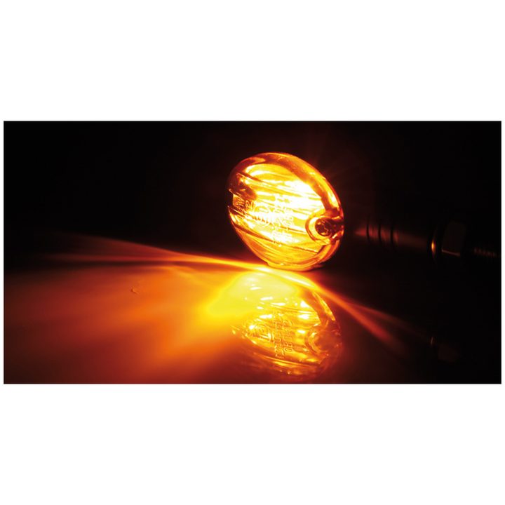 Blinkers smart Micro-Flash Mini Glödlampa Svart/Rökt HIGHSIDER – bild 4