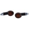 Blinkers smart Micro-Flash Mini Glödlampa Svart/Rökt HIGHSIDER – miniatyr 1