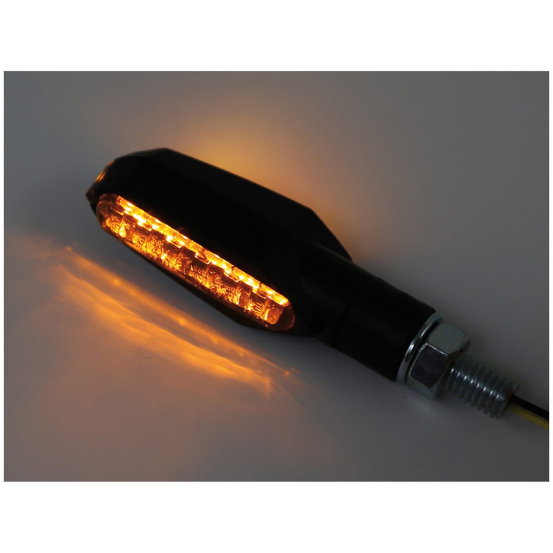 Blinkers smart Multiface LED Svart/Rökt HIGHSIDER – bild 2
