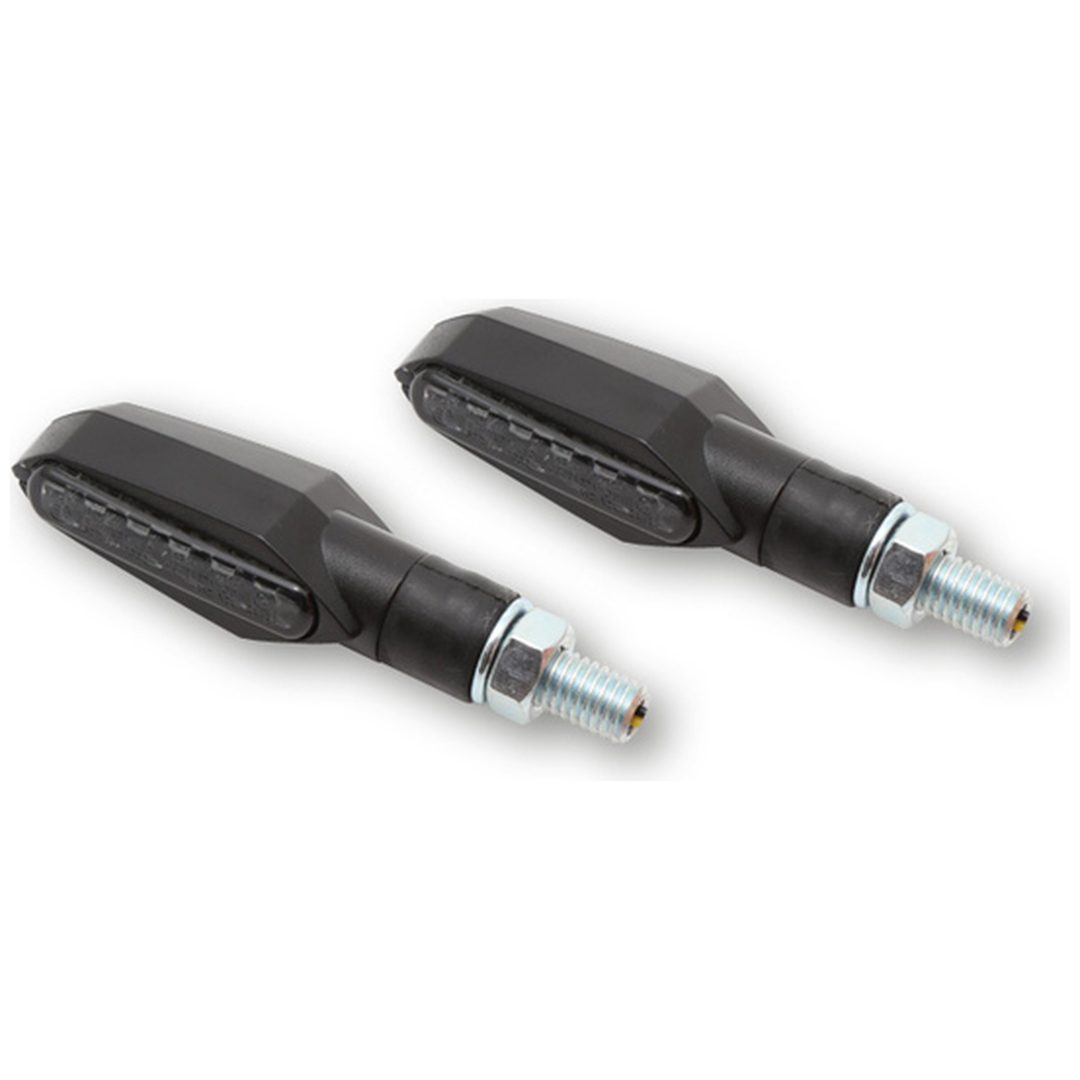 Blinkers smart Multiface LED Svart/Rökt HIGHSIDER