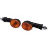 Blinkers Smart Oval Mini Glödlampa Svart/Orange HIGHSIDER – miniatyr 1