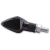 Blinkers Smart Rock LED Kolfiber Rökt E-märkt HIGHSIDER – miniatyr 2