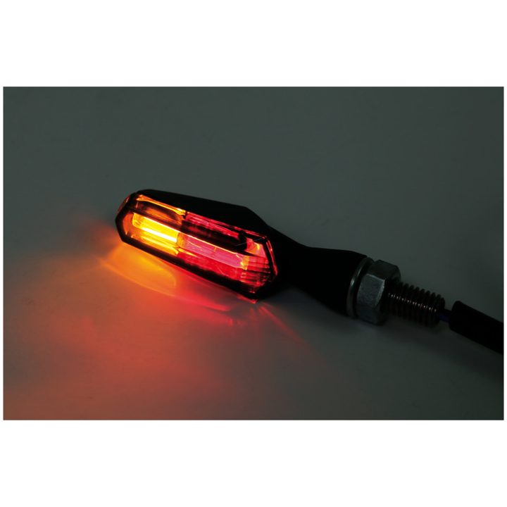 Blinkers smart Scuro 3-i-1 LED Bak Svart Rökfärgad HIGHSIDER – bild 3