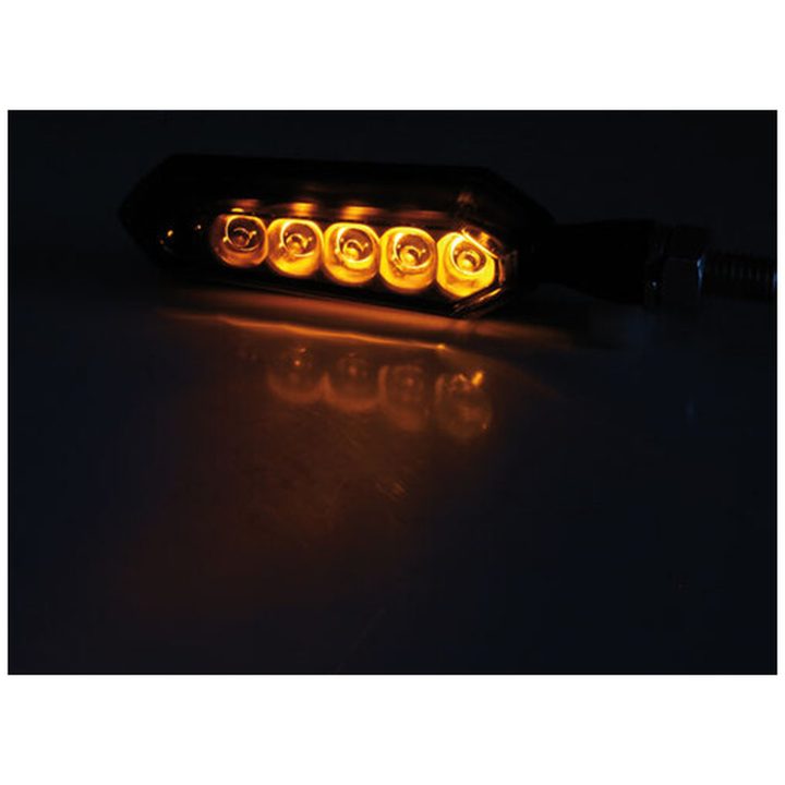 Blinkers smart Sora LED Sekvens Svart/Rökt HIGHSIDER – bild 4