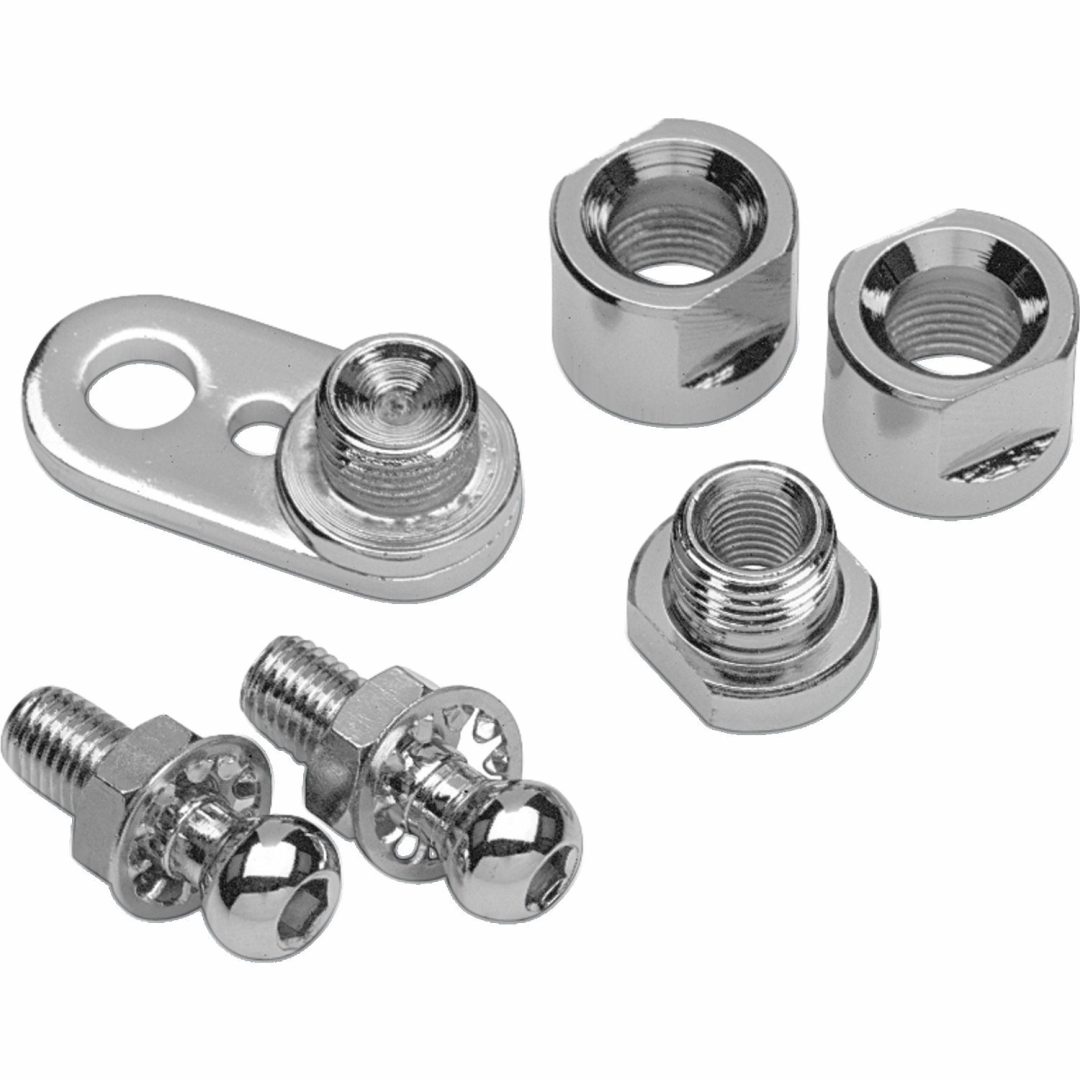 Blinkers Svängkit Krom DRAG SPECIALTIES CHROME TURN SING SWIVEL