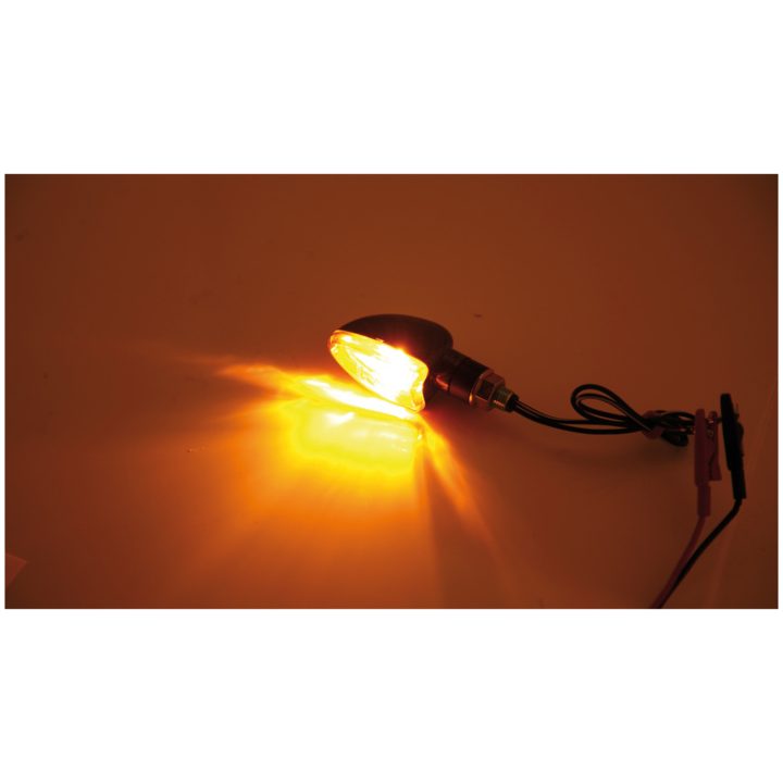 Blinkers Svart/Orange SHINYO – bild 3