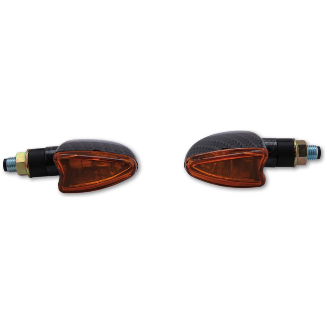 Blinkers Svart/Orange SHINYO