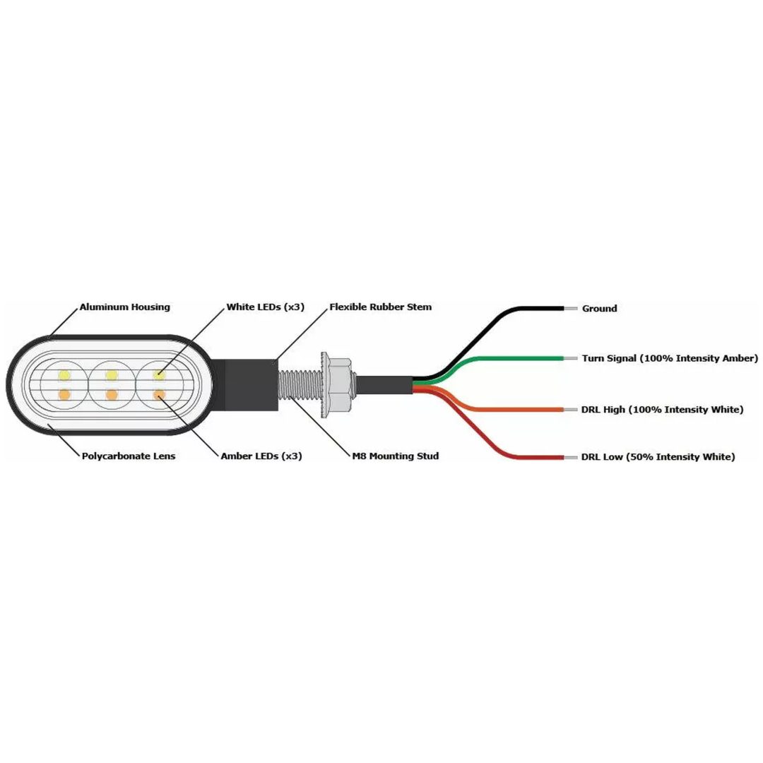 Blinkers T3 M8 Led DENALI – bild 4
