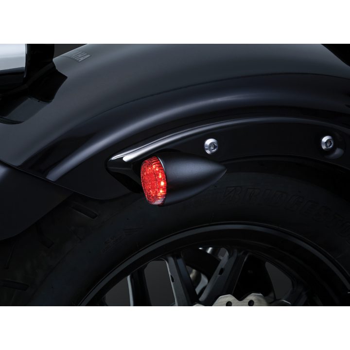 Blinkers Torpedo Svart/Klar KURYAKYN LIGHT TORPEDO BLK RED ECE – bild 2