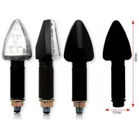 Blinkers Tri Led Lång Svart Universal BIHR