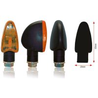 Blinkers Triangle Svart Universal BIHR