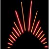 Blinkers Truflex 45 Röd CUSTOM DYNAMICS LIGHT TRUFLEX 45RED/RED – miniatyr 1