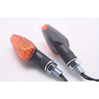 Blinkers Universal E-marked Klar/Svart PARTS EUROPE