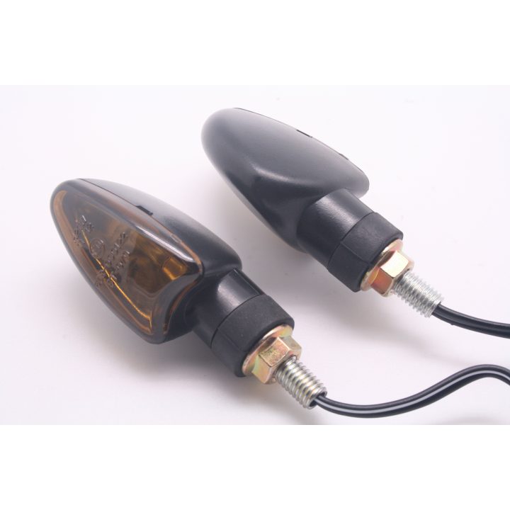 Blinkers Universal E-märkt Rökfärgad/Svart PARTS EUROPE Blinkers – bild 2