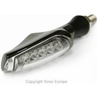 Blinkers Unlimited Led Matt Svart/genomskinlig Universal KOSO