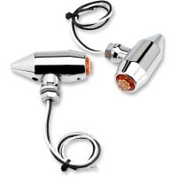 Blinkers Vega Led Centrerad Orange/Krom JOKER MACHINE