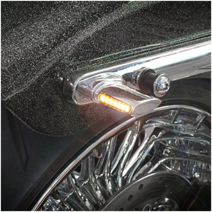 Blinkers Winglets Led Krom/Natur HEINZ BIKES Blinkers – bild 3