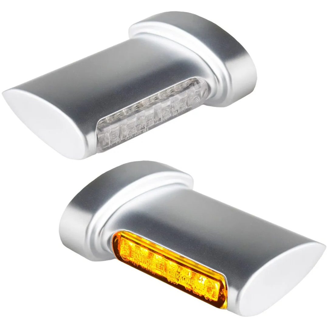 Blinkers Winglets Led Krom/Satin HEINZ BIKES Blinkers