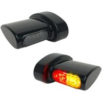 Blinkers Winglets Micro Fender Flasher 3in1 Svart HEINZ BIKES