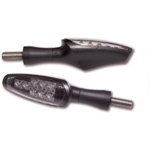Blinkers Z1 LED Svart/Transparent KOSO