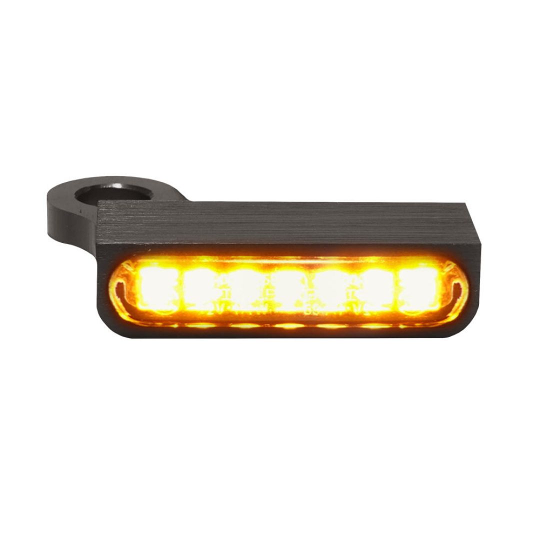 Blinkersats Led Styre Klar/Svart HEINZ BIKES Blinkerssats