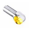 Blinkers/Bakljus Mo Blaze Röd/Vit/Polerad Aluminium MOTOGADGET Bromsljus – miniatyr 1