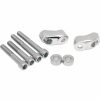 Blinkersfäste Kort För 39mm/49mm Gafflar Krom DRAG SPECIALTIES MOUNT T/S 39/49MM – miniatyr 1